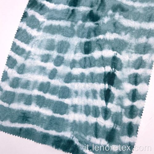 Tessuto di rayon stampato geometrico in tessuto a viscosa in tessuto speciale